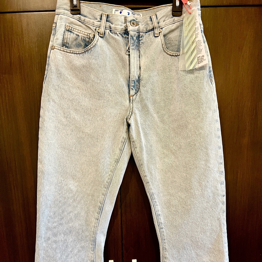 OFF-WHITE VIRGIL ABLOH WOMEN'S DENIM JEANS 2013